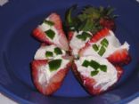 Spicy stuffed Strawberries