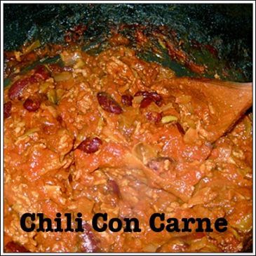 Turkey Chili Con Carne