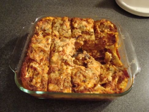 Mushroom & Vegetable Lasagna