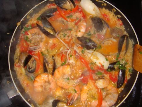 Savana's Seafood Paella