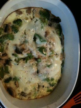 Egg White and Vegetable Breakfast Casserole