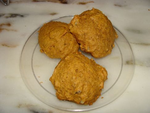 Pumpkin cookies low fat