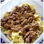 Beef Tips and Noodles