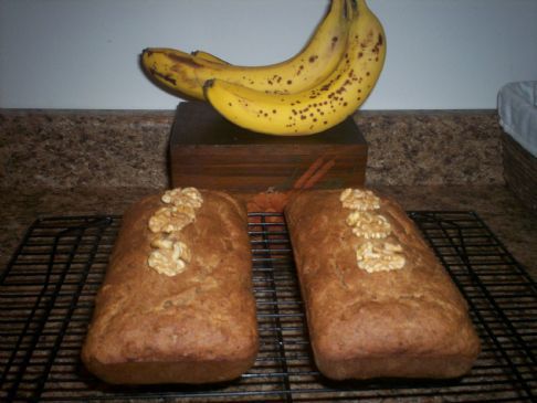 Banana Nut Bread (Good For You!)