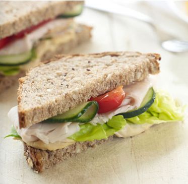 Mediterranean Turkey Sandwich Recipe | SparkRecipes