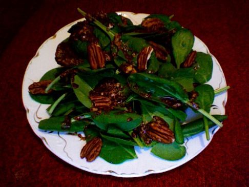 Spinach Salad with Provencal Dressing