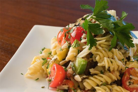 Balsamic Basil Pasta Salad