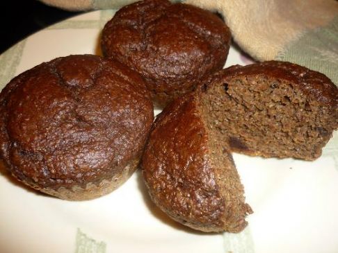 Chocolate Flax Muffins