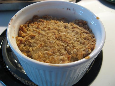 Apple Crisp for One