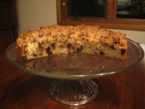 Quick Chocolate Chip Coffee Cake