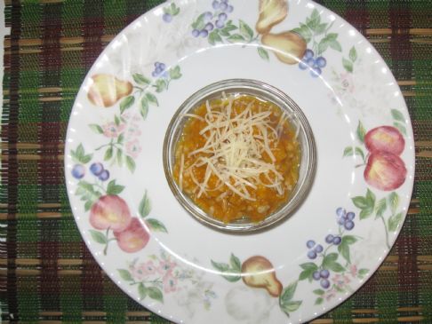 Squash & Barley Soup ~  1//2C Serving