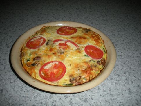 Boingos Asparagus Crustless Quiche