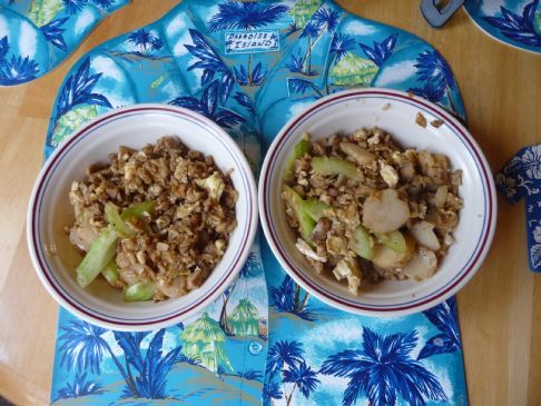 Asian Pork Fried Rice for Two