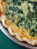 SPINACH AND CRAB QUICHE