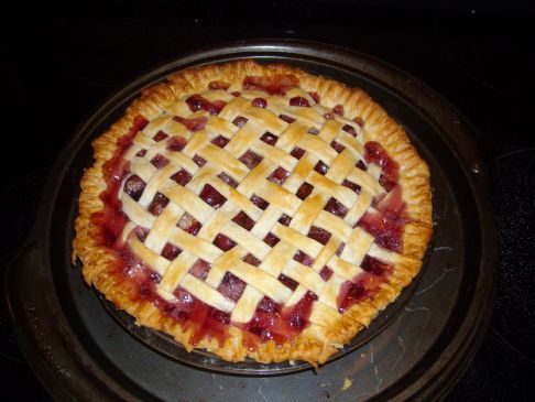 Fresh Cherry Pie, with Tapioca