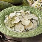 Creamy Dilly Cucumber & Onion Salad/Pickles