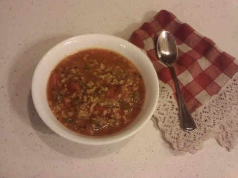 stuffed pepper soup recipe