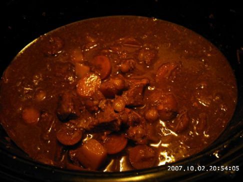 Easy crock-pot beef stew