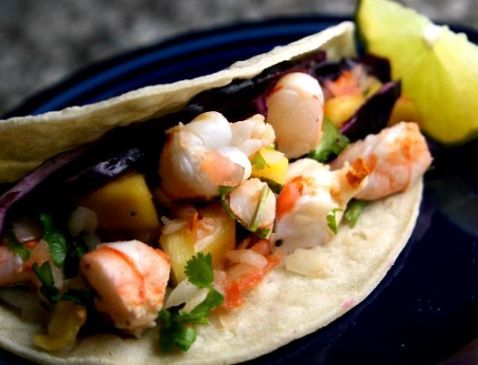 Spicy Shrimp Tacos