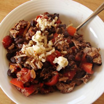 Cuban Black Beans and Brown Rice