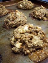 Smoky Oatmeal Toffee Cookies