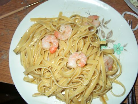 Shrimp and pasta