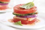 Garden Veggie Salad Stack