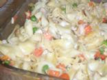 Chicken Noodle Vegetable Bake