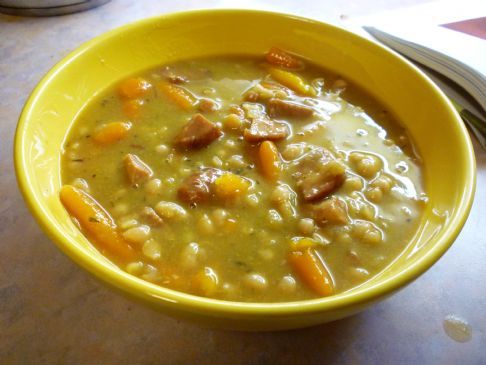 Ham and Bean Crock Pot Soup