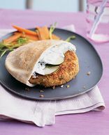 Greek-Style Quinoa Burgers