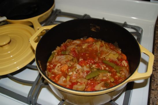 kelligirl's veg & barley soup