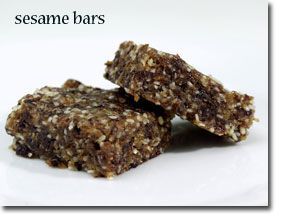 Sesame Bars (Raw & Gluten Free)