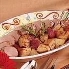 Pork Tenderloin Roast with Potatoes