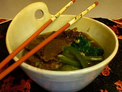 Steak and Greens Ramen