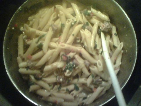 Justin and Mom's Greek Pasta