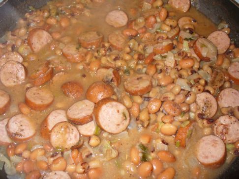 Goldsmiths Turkey Sausage and Pinto - Blake Eye Peas