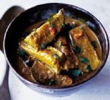 Aubergine Curry with Lemongrass & Coconut Milk