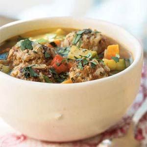 Turkey Albondigas Soup