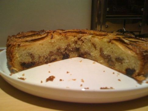 Danish Apple and Prune Cake