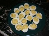 Honey Mustard Deviled Eggs