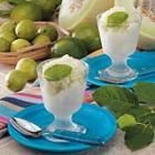 Lime Honeydew Sorbet