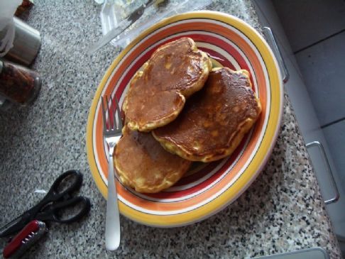 Better Peanut Butter Pancakes