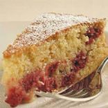 Raspberry Corn Cake
