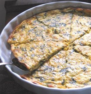 Spicy Spinach Quiche