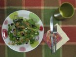 Cranberry Rocket Salad