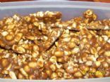 Low carb peanut brittle