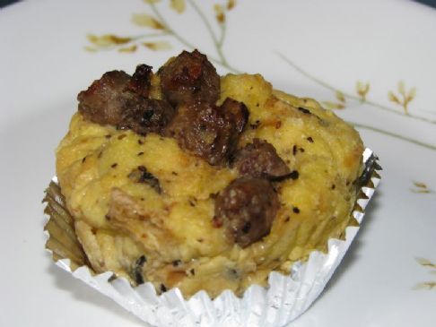 Egg  & Sausage Grab & Go Muffins