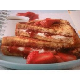 Fruit and Cheese-Stuffed French Toast 