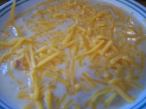 creamy potato soup w/ ham