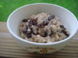 Vegan Racy Raisin Rice Pudding